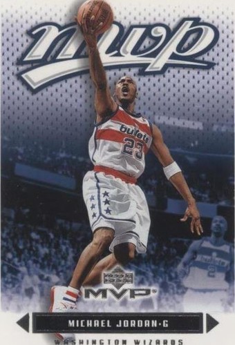 Michael Jordan - 2003 Upper Deck UD MVP Silver #190 PSA 10 Gem