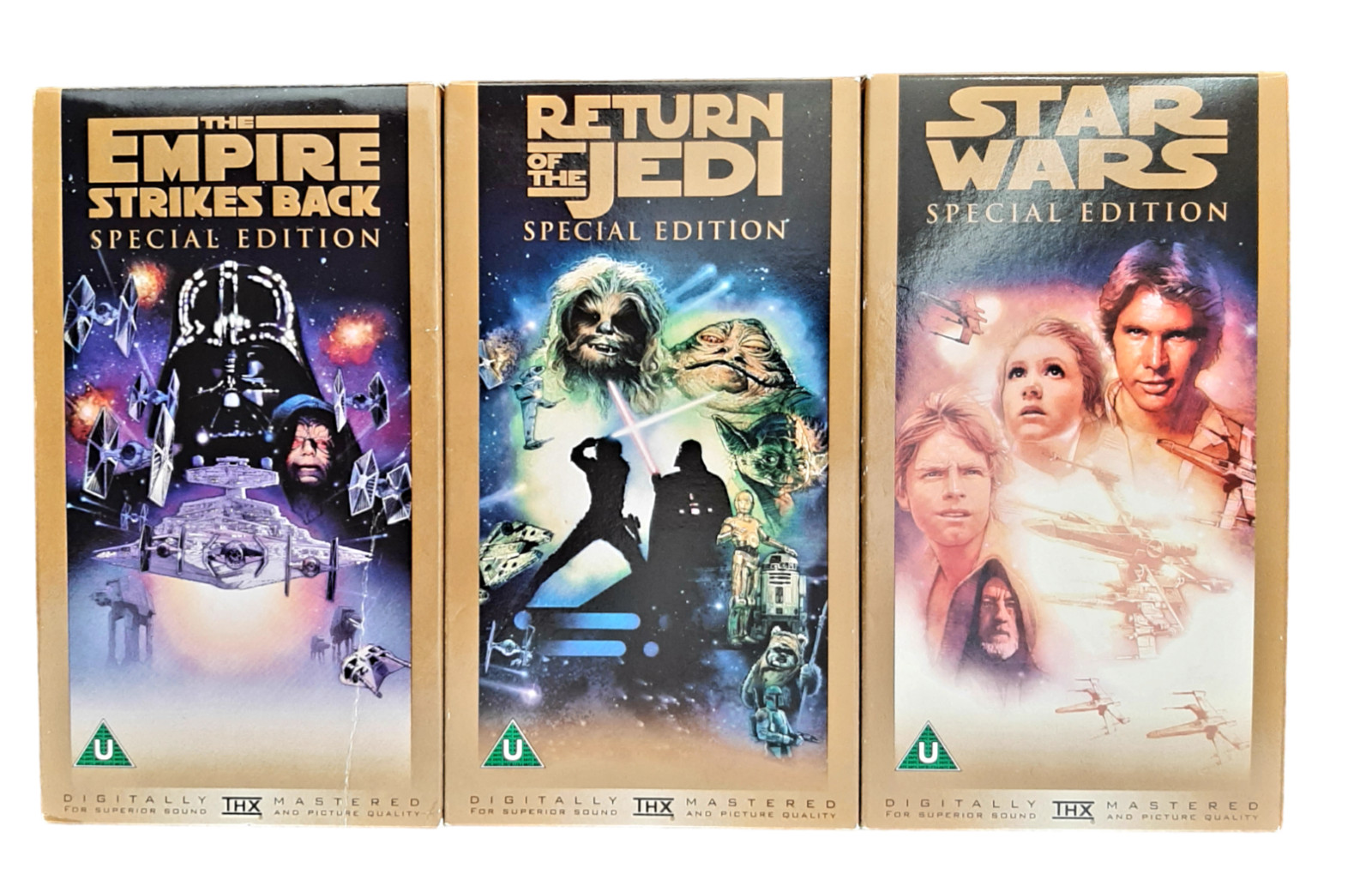 Star Wars, Return of the Jedi & The Empire Strikes Back VHS  Special Edition