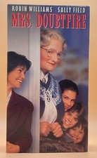 Mrs. Doubtfire VHS 1994 Robin Williams Acceptable-G Buy 2 Get 1 Free 