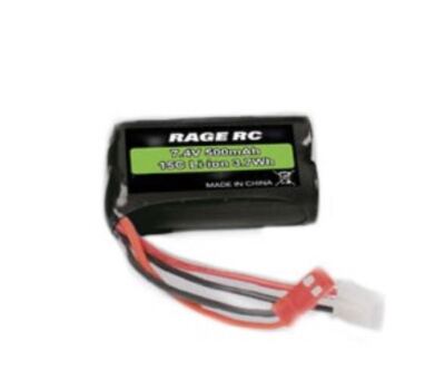 be'CRIE Rage R/C - 7.4v, 500mAh Li-ion Battery; LightWave | eBay