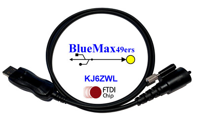 Kenwood TK-790 CDF FTDI KPG-43 Radio Programming Cable