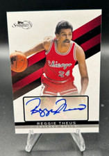 2009-10 Topps Signature Reggie Theus Auto #TSA-RT SP /940 Chicago Bulls