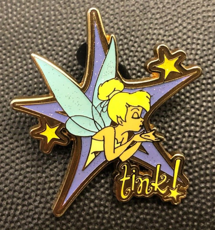 Disney pin 24278 Tinker Bell Tink on the Right tink fairy pixie peter pan star