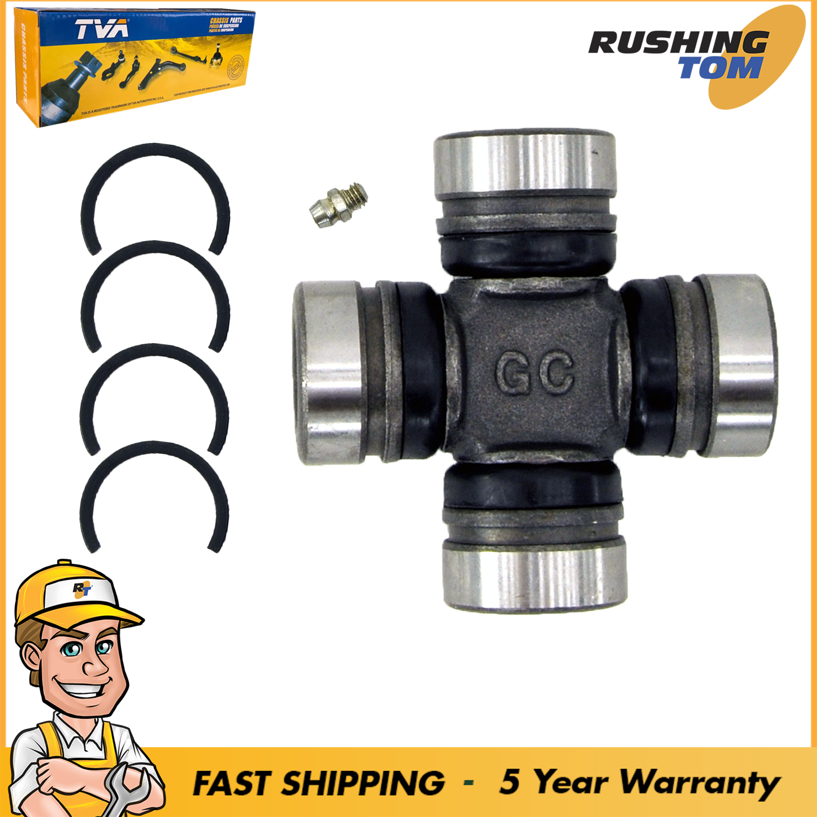 1 391 Universal UJoint 51501X fits Nissan 240Z 520 Pickup D21