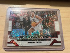 2022 Panini Prizm Draft White Sparkle JOHNNY DAVIS WIDESCREEN WIZARDS WISCONSIN