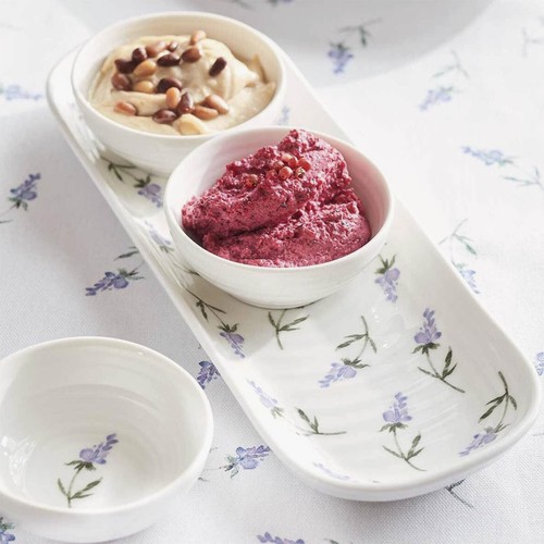Sophie Conran for Portmeirion - Lavendula 3 Dip Bowl and Tray Set in Box - Picture 6 of 8