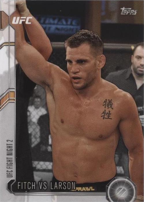 2015 Topps UFC Chronicles - Brock Larson Jon Fitch #70 - 1 of 1