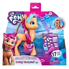 My Little Pony Sunny Starscout Rainbow Reveal Braid 17 Accessories Brand New