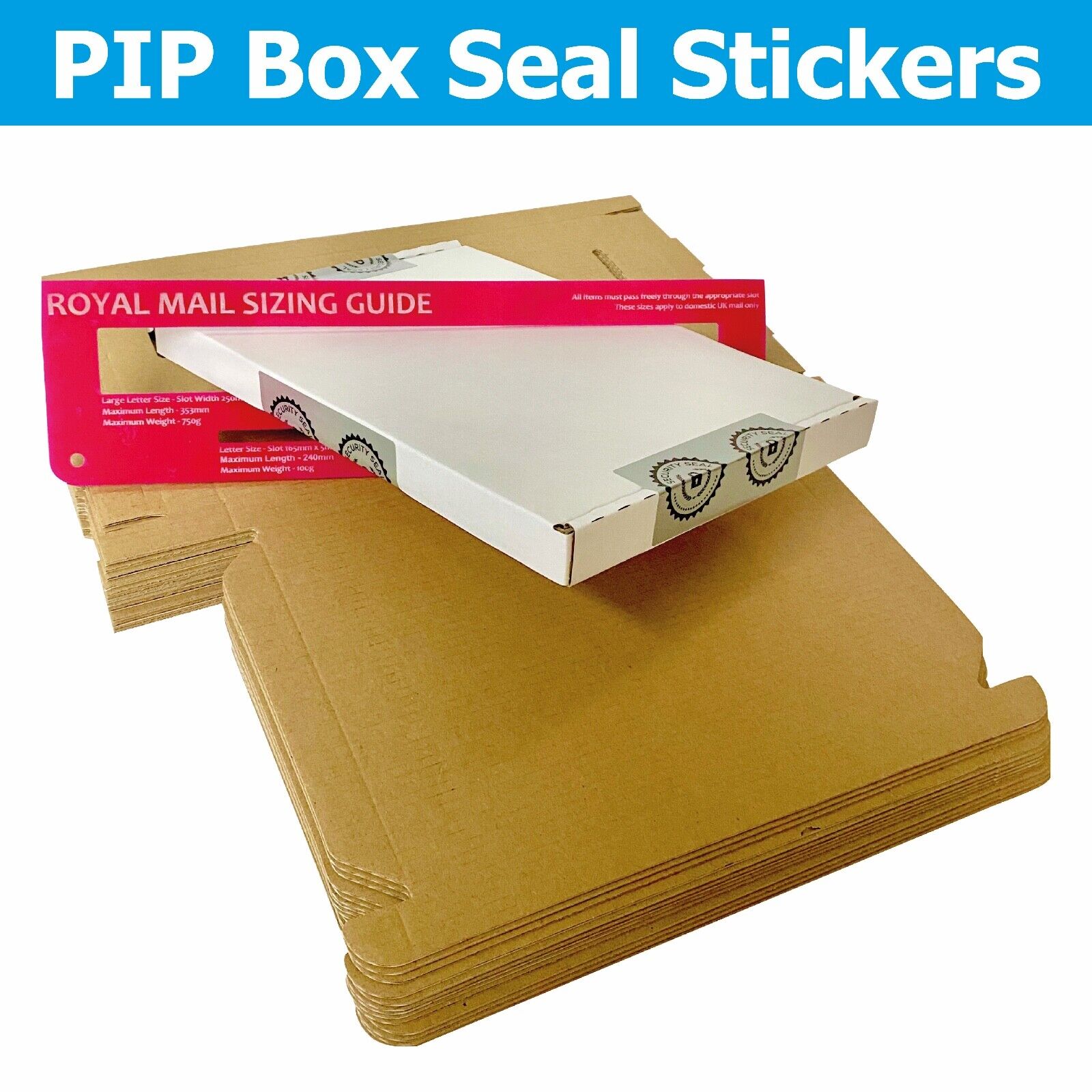 PIP Box / Packet / BOX Security Seals Ideal For all kinds of packaging Standardowy magazyn