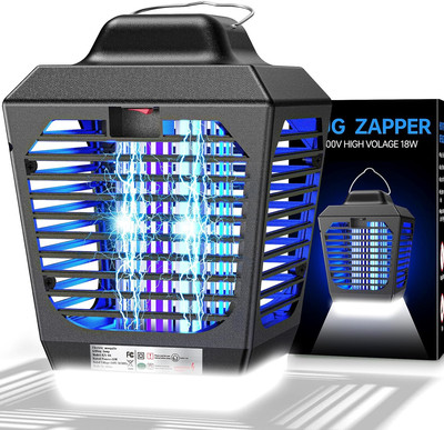Bug Zapper,Two-Color Waterproof Mosquito Zapper with LED Light,Fly Trap,Insect Z
