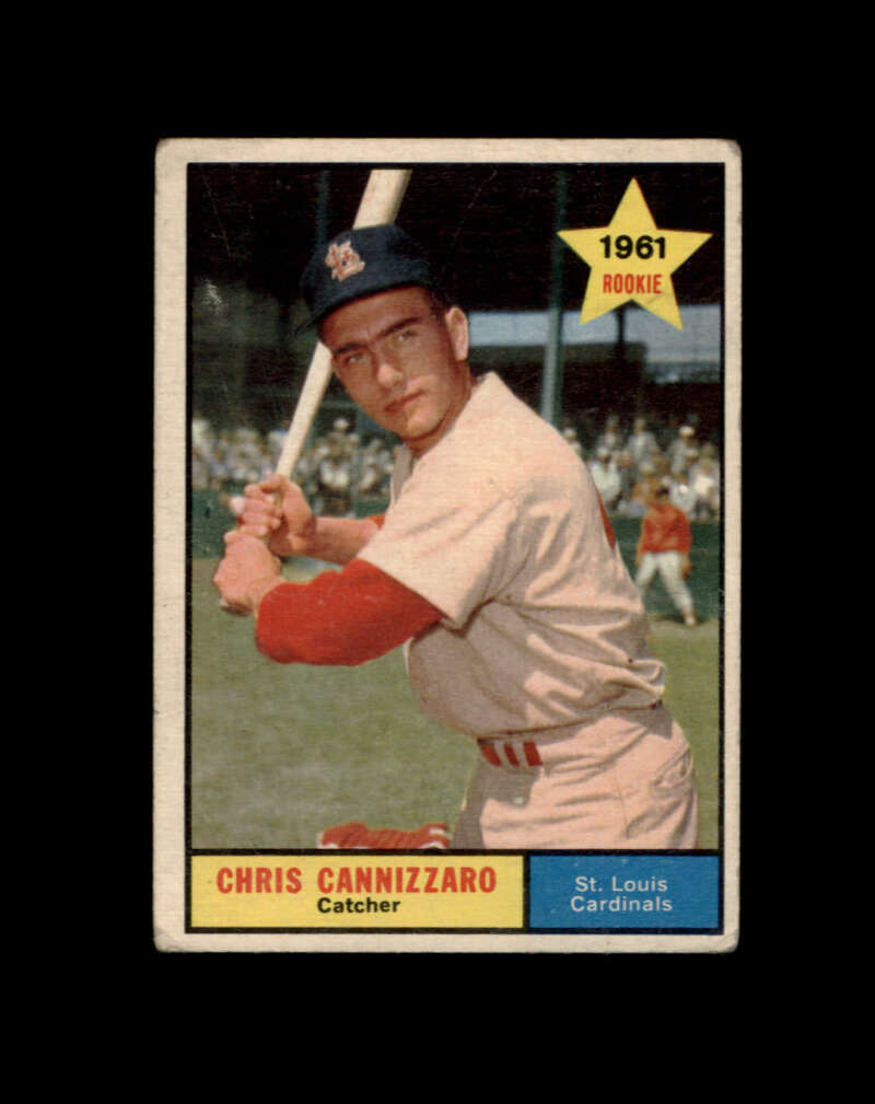 1961 Topps Baseball #118 Chris Cannizzaro RC STARX 3 VG (CS108935