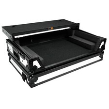 Prox Road Case w/Shelf White/BLK- Wheels for Pioneer DDJ-FLX10 DJ Controller