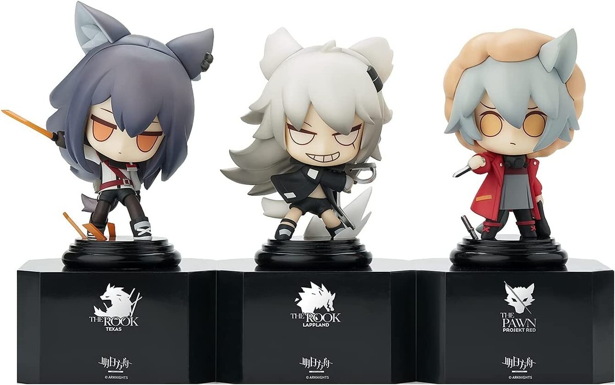 Arknights Chess Piece Series Vol.5 3 set Texas Lappland Red Apex