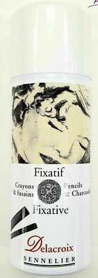 Sennelier DELACROIX Spray Fixiermittel - 400ml Aerosol - Stifte & Kohle