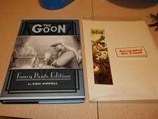 Goon Fancy Pants signed Eric Powell Hardcover + a signed bookmark Dark Horse TPB