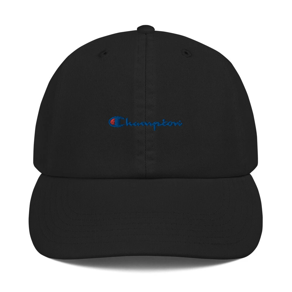 Champion dad sale hat black