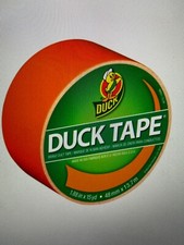 DuckBrand1265019Color Duct Tape,Neon Orange, 1.88 Inches x 15 Yards, Single Roll