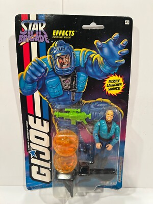 1993 Hasbro GI JOE Star Brigade Action Figure EFFECTS Explosives Expert  (JY73)