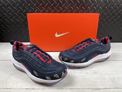 Nike Air Max 97 G NRG Golf Shoes “Wing It” Obsidian Red CK1220