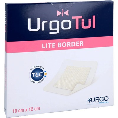 URGOTÜL Lite Border 10x12 cm Verband 10 St PZN 07750365