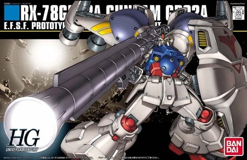 Bandai HGUC(066) 1/144 HG RX-78 GP-02A Gundam Physalis Mobile Suit Model Kit