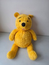 Vtg Walt Disney Jumbo Winnie the Pooh 20" Large Seated Plush Stuffed Bear