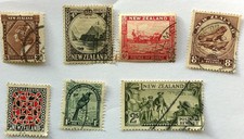 Nowa Zelandia 1935 Zestaw części na 2/- dobre wartości. Światło anuluje