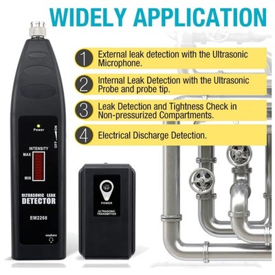 Pro Ultrasonic Leak Detector - Precise Engine Diagnosis
