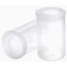 Clear Plastic Film Canisters with Lids 20 PCS 35mm Empty Camera Reel Containers