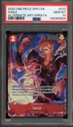 One Piece CCG Sanji Alternate Art Errata OP01-013 PSA 10 Gem Mint