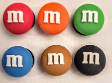 6 M M Chocolate Candy Color Croc Shoe Charms Jibbitz Style Kid Adults