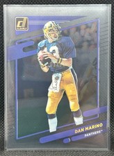 Dan Marino 2023 Clearly Donruss Draft Picks GOLD #/10 Miami Dolphins SSP