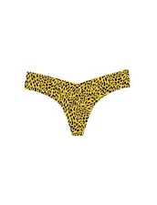 Commando Women's Printed Low Rise Thong Size M/L