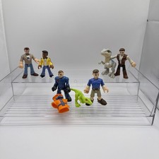 Imaginext Jurassic World Lot - Blue, Owen, Darius, Employee, Ben  Lowery
