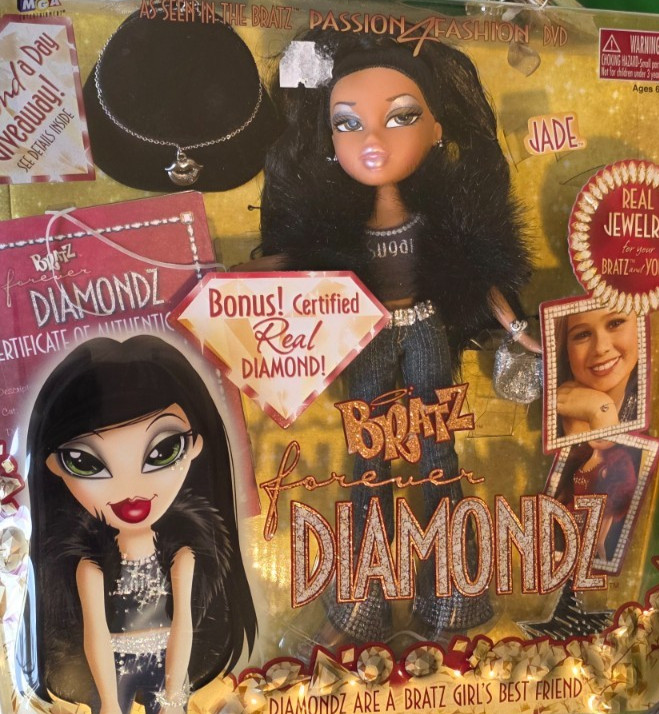 NEW MGA Bratz Forever Diamondz Jade