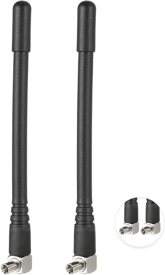 Confezione 2 Antenne 4G LTE TS9 per Modem USB 4G LTE MiFi Mobile WiFi Router Hotspot - Immagine 2 di 4