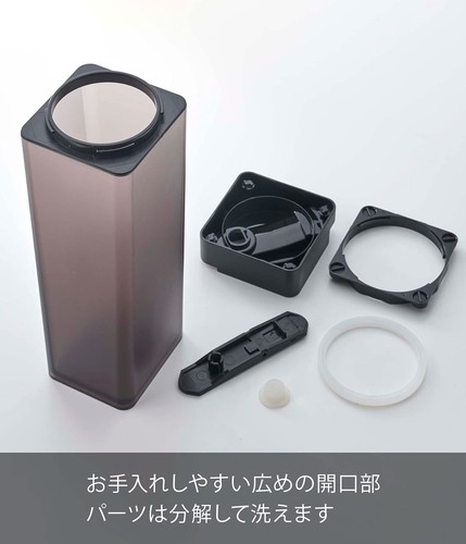 Cold water bottle that can be laid down, black, approx. - Picture 6 of 7