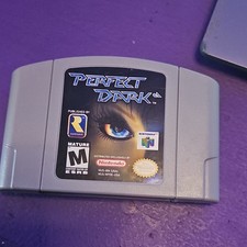 Nintendo Perfect Dark for Nintendo 64 N64 Cartridge, M Rated, NTSC-U/C (US/CA)