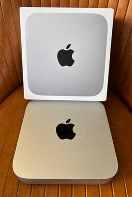 APPLE MAC MINI WITH BOX 1 TB HD 4 GB RAM FACTORY RESET A1347 COMPUTER CLEAN