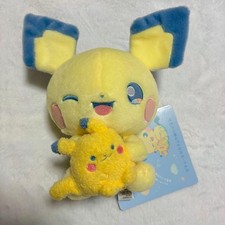 Pokemon Center Japan Little Daydream Pikachu Pichu Plush Dol