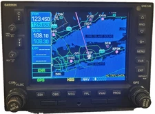 Garmin GNS 530W P/N 011-01064-00 WAAS with tray, backplate, yellow tagged.