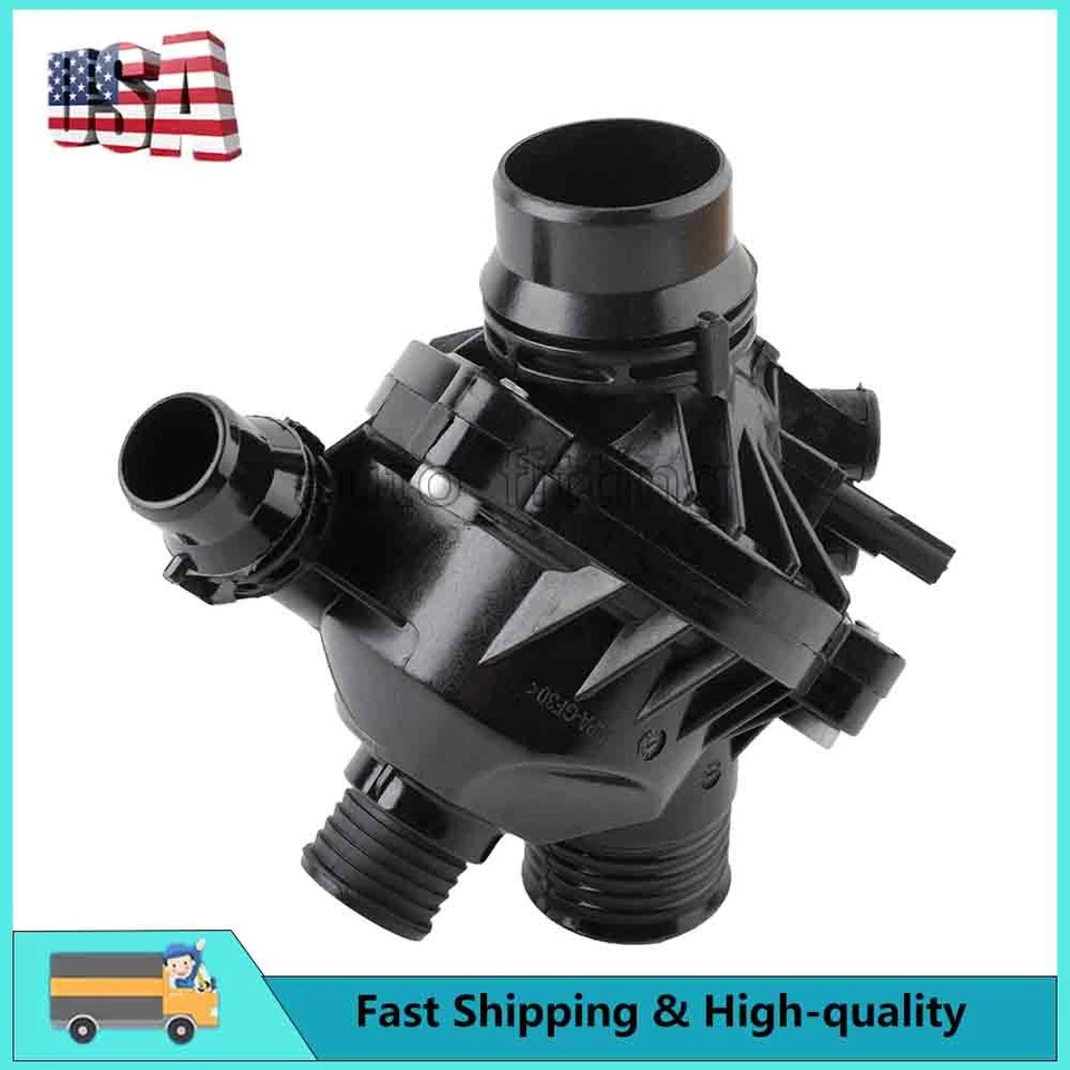 Carcasa termostato para BMW 128i 135i 328i 335i 525i 528i 530i Z4 11537549476 Foto 2 de 4