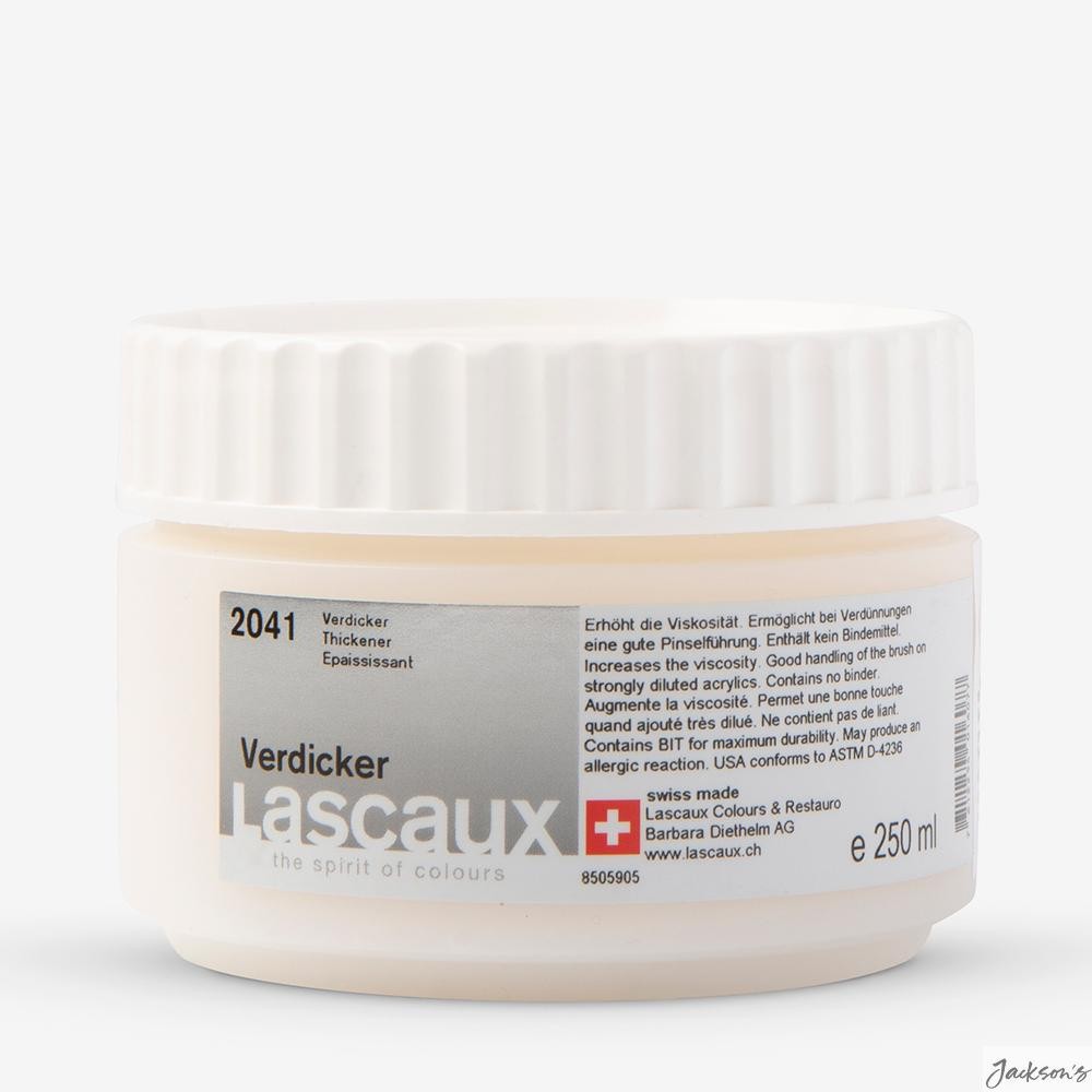 Lascaux Thickener Acrylic Medium 250ml For Increasing Viscosity Of Diluted Co...