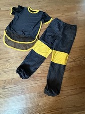 Revolution "The Way I Do" Dance Set- Top, Pants and Cap, Black/Yellow