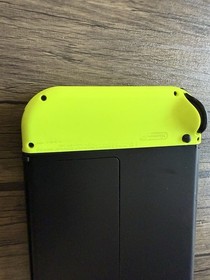 Nintendo Switch V2 Console Neon Yellow Joy-Con HAC-001(-01) Tested