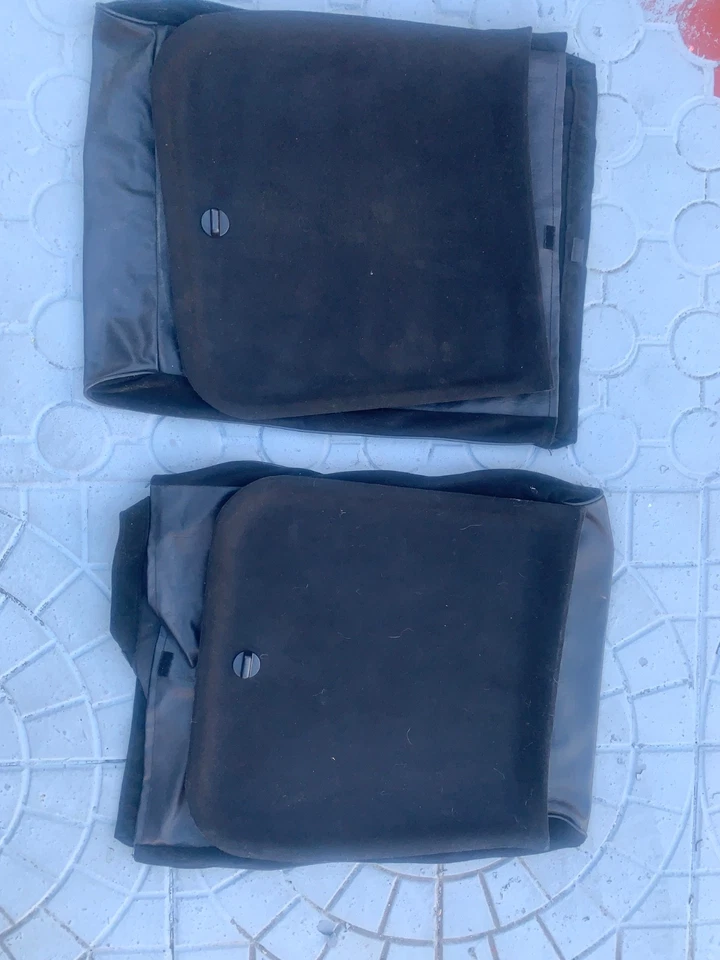 TOYOTA MR2 SW20 1991-1995 TAPA EN T IZQUIERDA Y DERECHA OEM NEGRO CON BOLSAS Foto 2 de 4