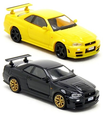 MC Micro City 87 Herpa - Nissan GT-R GTR R34 Skyline Tuning zur Auswahl 1:87 H0