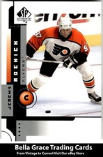 2001-02 SP Authentic Jeremy Roenick #60 Philadelphia Flyers NHL Hockey