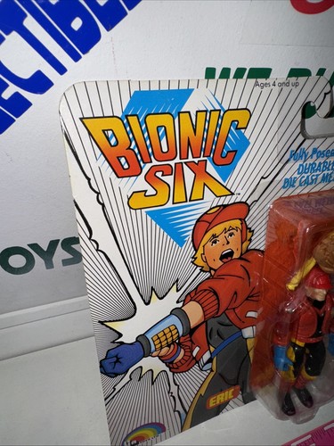 Vintage LJN Toys Bionic Six Figure Eric MOC 1986 New Sealed 🔥 - Picture 2 of 12