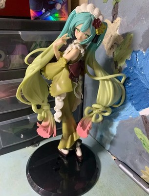 23cm Figure Hatsune Miku Matcha Ice Cream Action Figure PVC